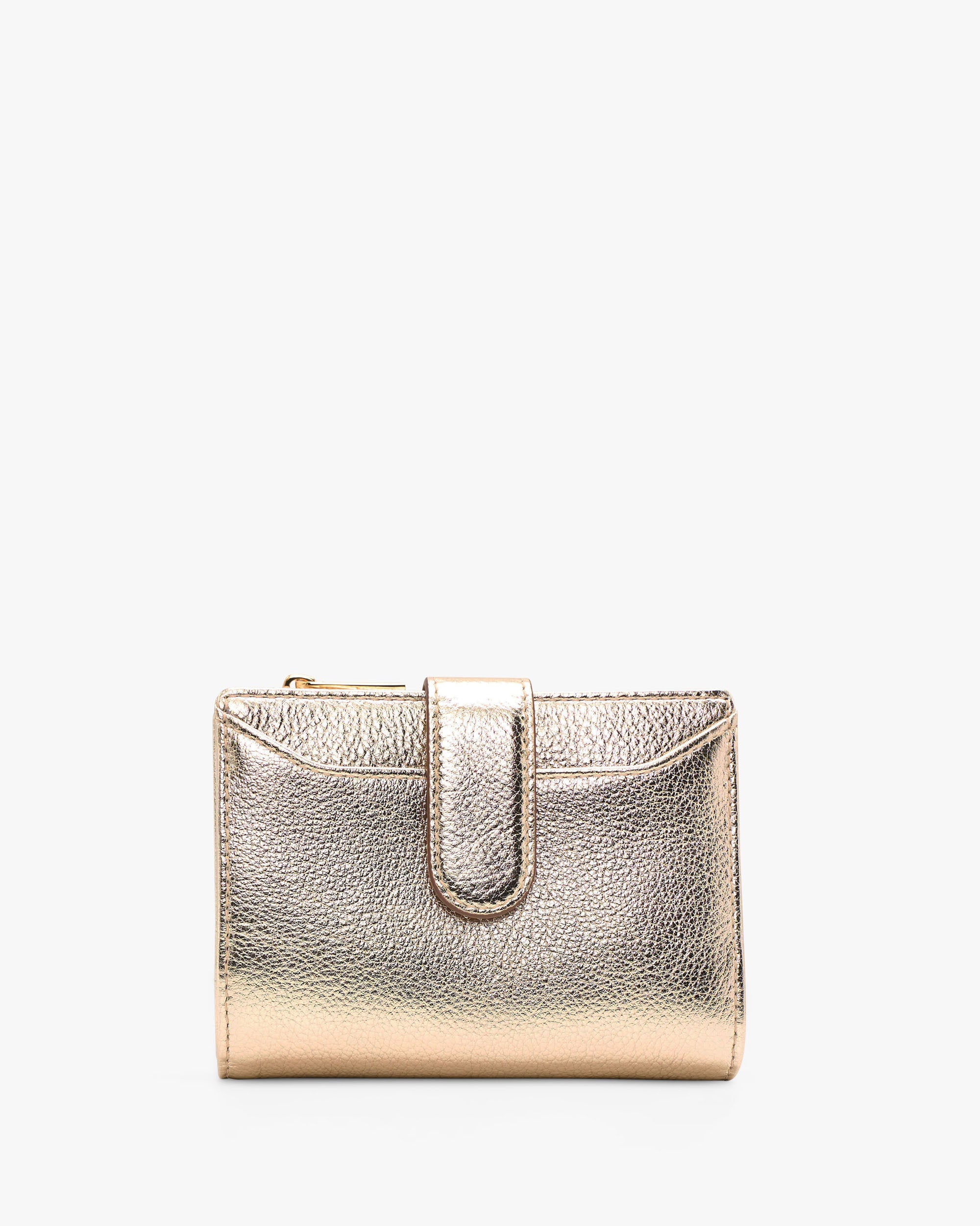 NANNINI borsa secchiello pelle martellata color cuoio piccola