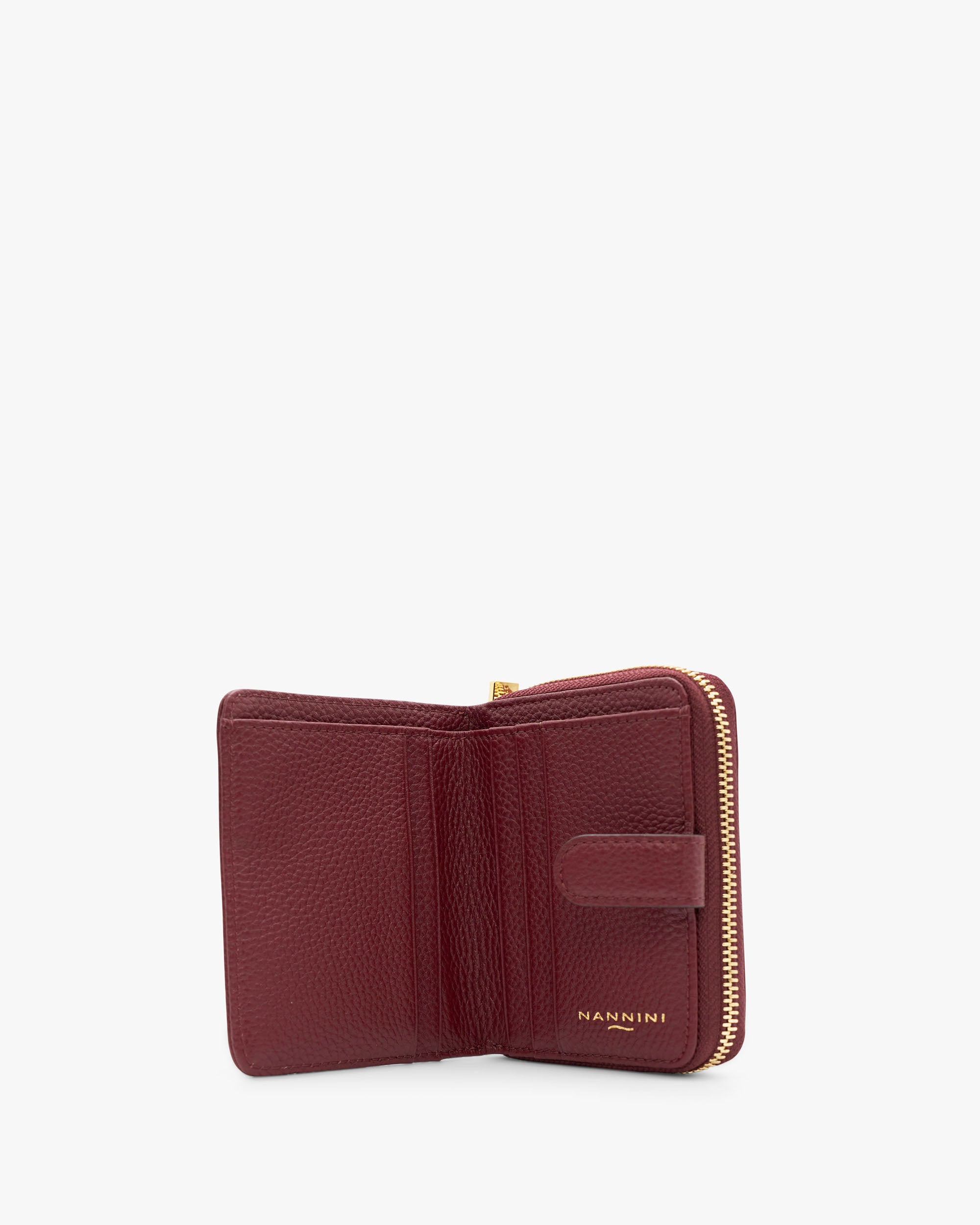 NANNINI tracolla piccola pelle martellata marrone chiaro borse donna