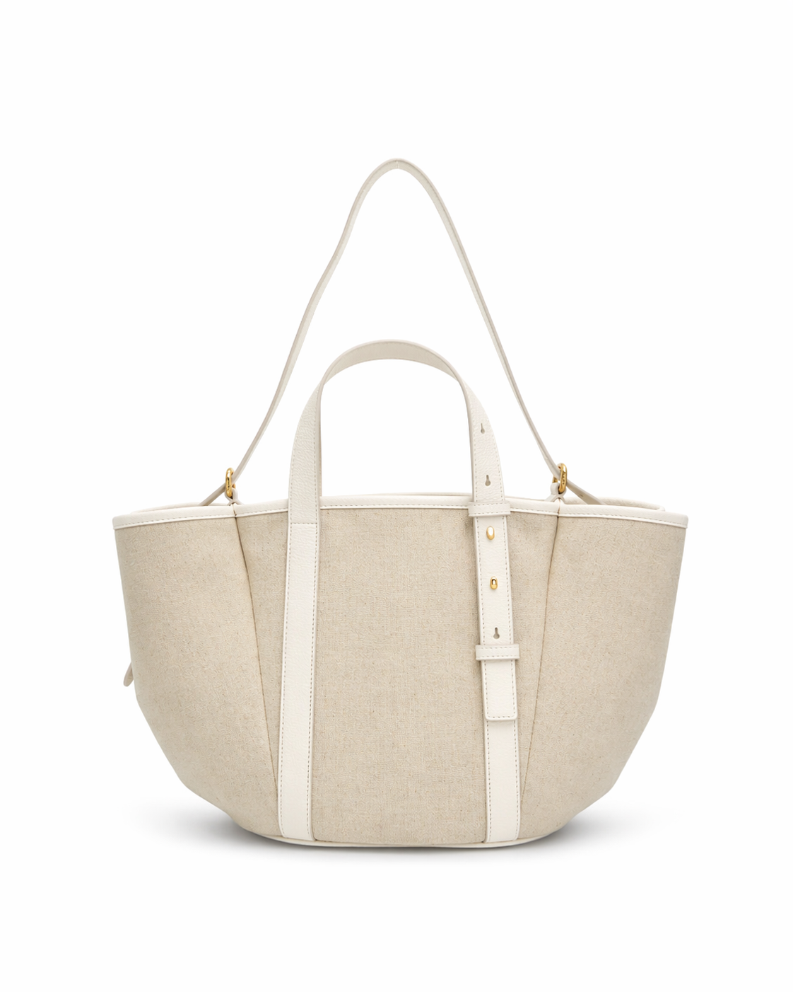 NANNINI borsa secchiello morbida pelle metallizzata piccola tracolla oro