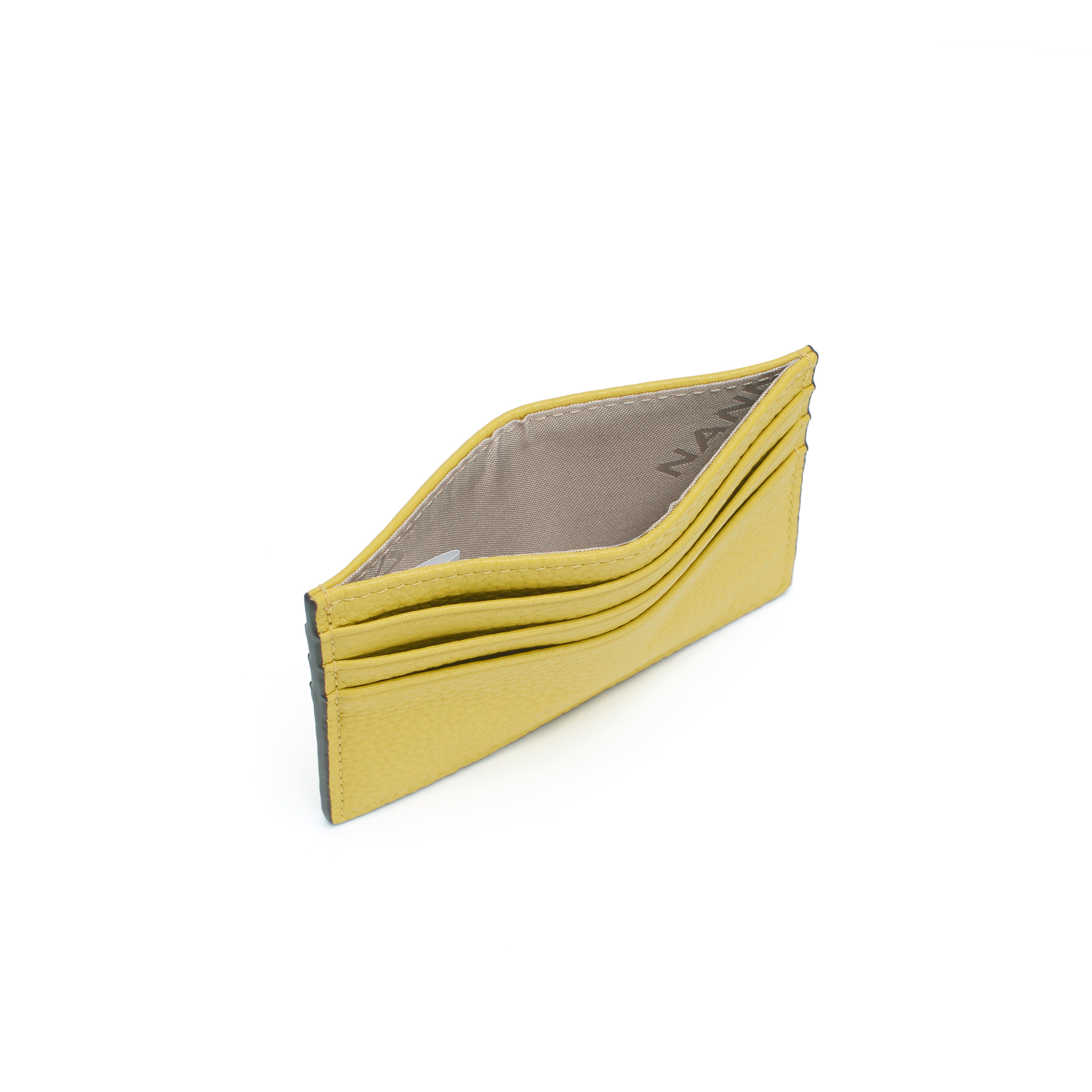 NANNINI bauletto pelle trapuntata giallo donna manici tracolla